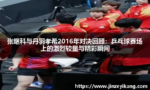 张继科与丹羽孝希2016年对决回顾:乒乓球赛场上的激烈较量与精彩瞬间